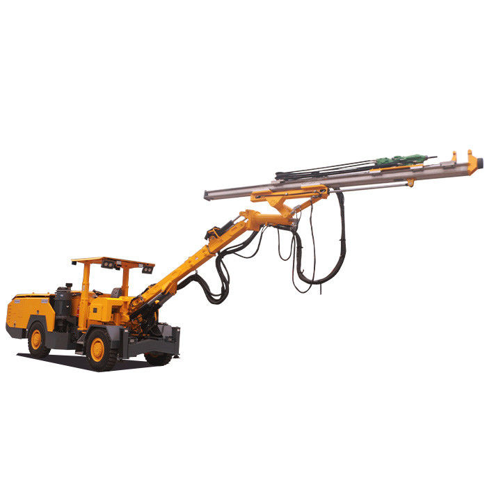 10 * 7,5m section de la tige d'ancrage machine de forage jumbo jaune avec conception personnalisée