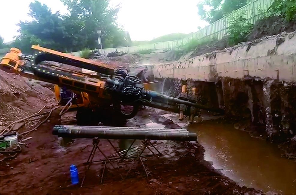 Machine de forage minière pour la construction de tunnels hauteur horizontale 4,5 m R32/R38/T38/T45